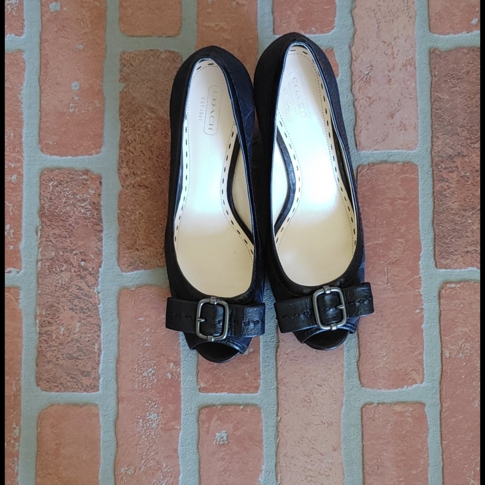 Coach wedges